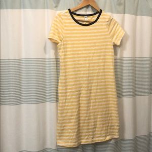 Striped T-Shirt Dress
